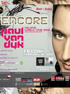 ENCORE with Paul van Dyk artwork  1201