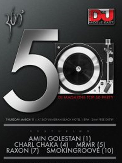 DJ Magazine Top 50 party artwork  1332
