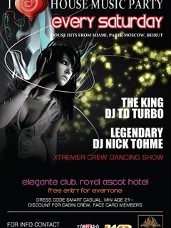 I LOVE HOUSE MUSIC PARTY artwork  1380