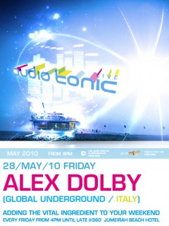 audio tonic 'LIVE' @ 360º with Alex Dol artwork  1631