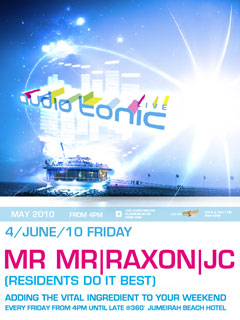 audio tonic 'LIVE' @ 360º | MR MR, RAXO artwork  1732