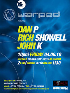 WARPED feat. DAN P, RICH SHOWELL &amp; J artwork  1754