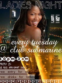 LADIES GROOVE NIGHT @ CLUB SUBMARINE artwork  1756