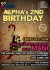 Alpha's 2nd Birthday