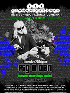 iLL Communications Presents :: PIG &amp; artwork  1825