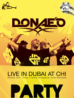 Donaeo Live @ Chi artwork  1858