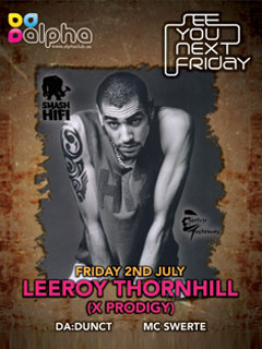 SYNF feat. LEEROY THORNHILL Prodigy artwork  1867