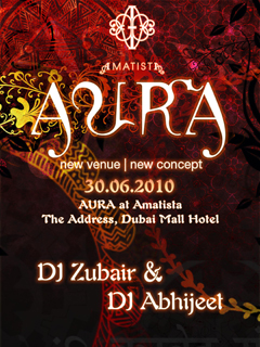 AURA' - Distinctive Desi Night ON 30th J artwork  1872