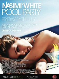 ★ NASIMI BEACH POOL PARTY ★ Atlantis artwork  1946