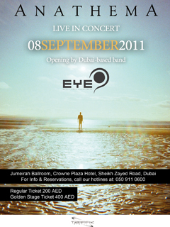 ANATHEMA LIVE IN CONCERT @ Jumeirah Ball artwork  3462