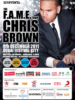 Chris Brown F.A.M.E Tour: Dubai artwork  3843