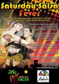 Saturday SALSA Fever at Malecon, Dubai M artwork  4013