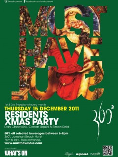 MustHaveSoul Residents Xmas Party artwork  4309