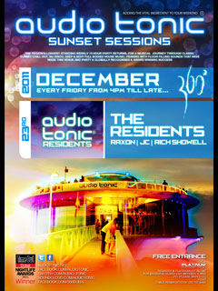 audio tonic ‘Sunset Sessions’ presen artwork  4324