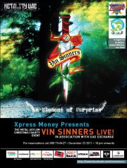 Vin Sinners debut album launch &amp; Met artwork  4345