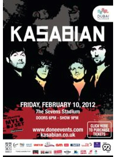KASABIAN Live in Dubai artwork  4359