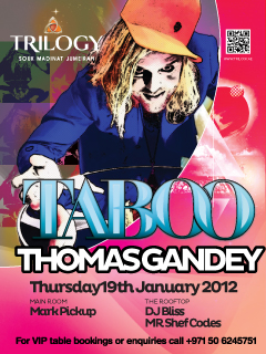 TABOO@Trilogy presents Thomas Gandey artwork  4611
