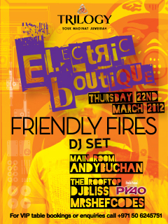 Friendly Fires @ Trilogy artwork  4709