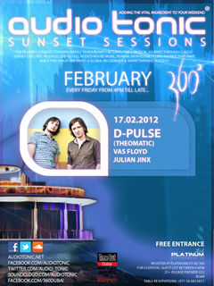audio tonic ‘Sunset Sessions’ presen artwork  4746