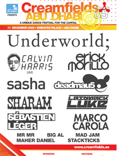 Creamfields 09 Abu Dhabi artwork  924