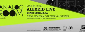 Analog Room Presents: Alexkid LIVE (Reki artwork 2013-may-23