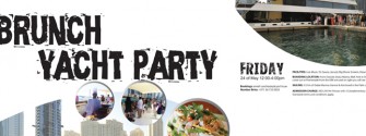 Brunch Yacht Party artwork 2013-may-24