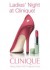 CLINIQUE makeovers at Leftbank's Ladies Night