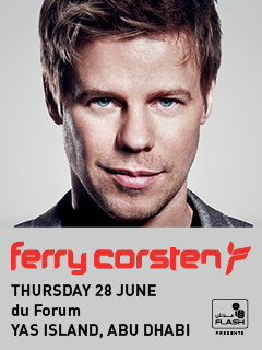 Ferry Corsten at du Forum artwork Abu Dhabi 5897