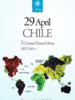 OCEANS: Exclusive CHILE 5 Course Wine Di artwork Abu Dhabi 5511