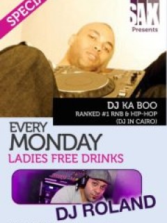 SAX Mondays: Dollhouse LADIES NIGHT feat artwork Abu Dhabi 6188