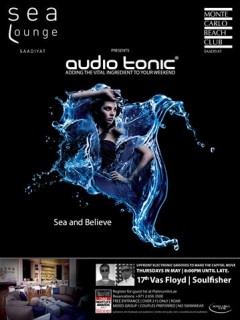 Sea Lounge presents audio tonic® with V artwork Abu Dhabi 5632