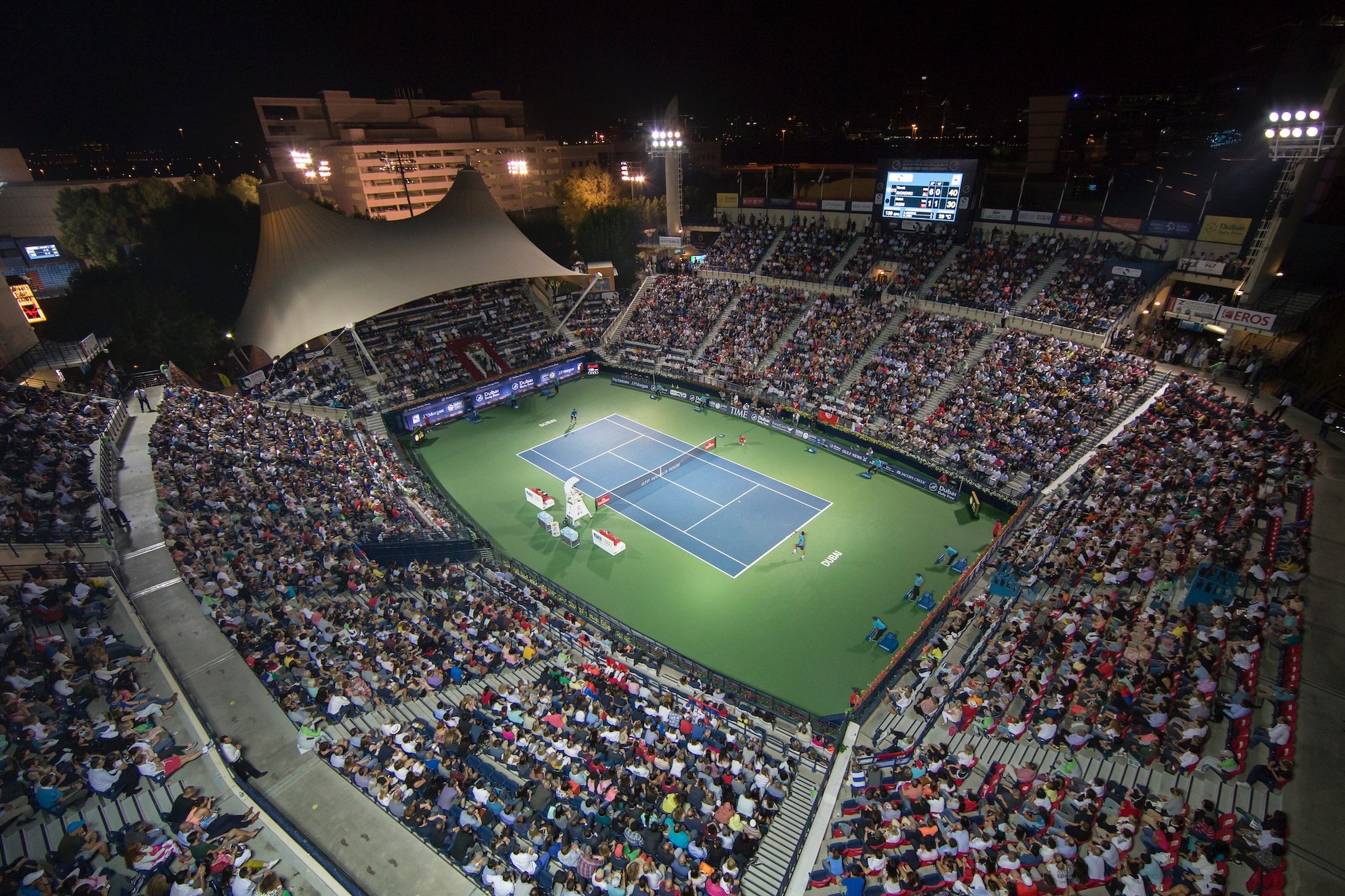 Dubai Duty Free Tennis Stadium