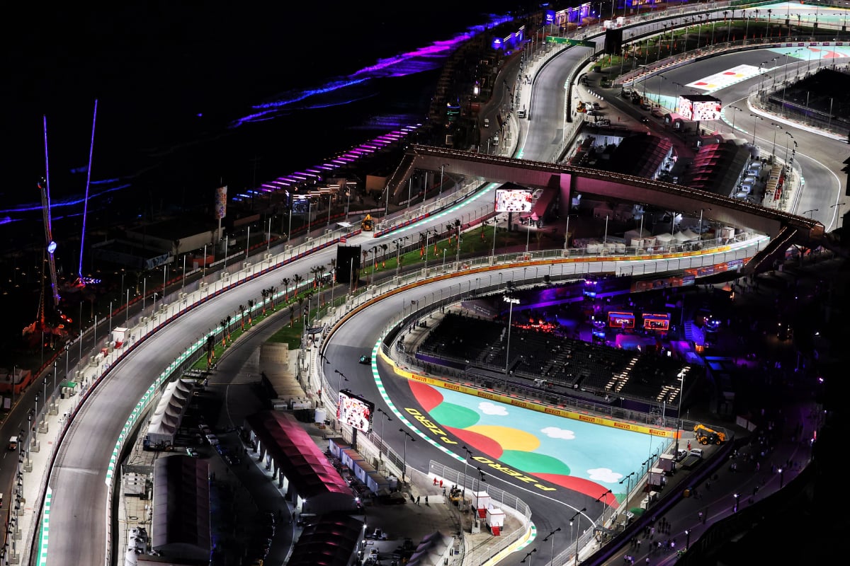 The Formula 1 Jeddah Corniche Circuit