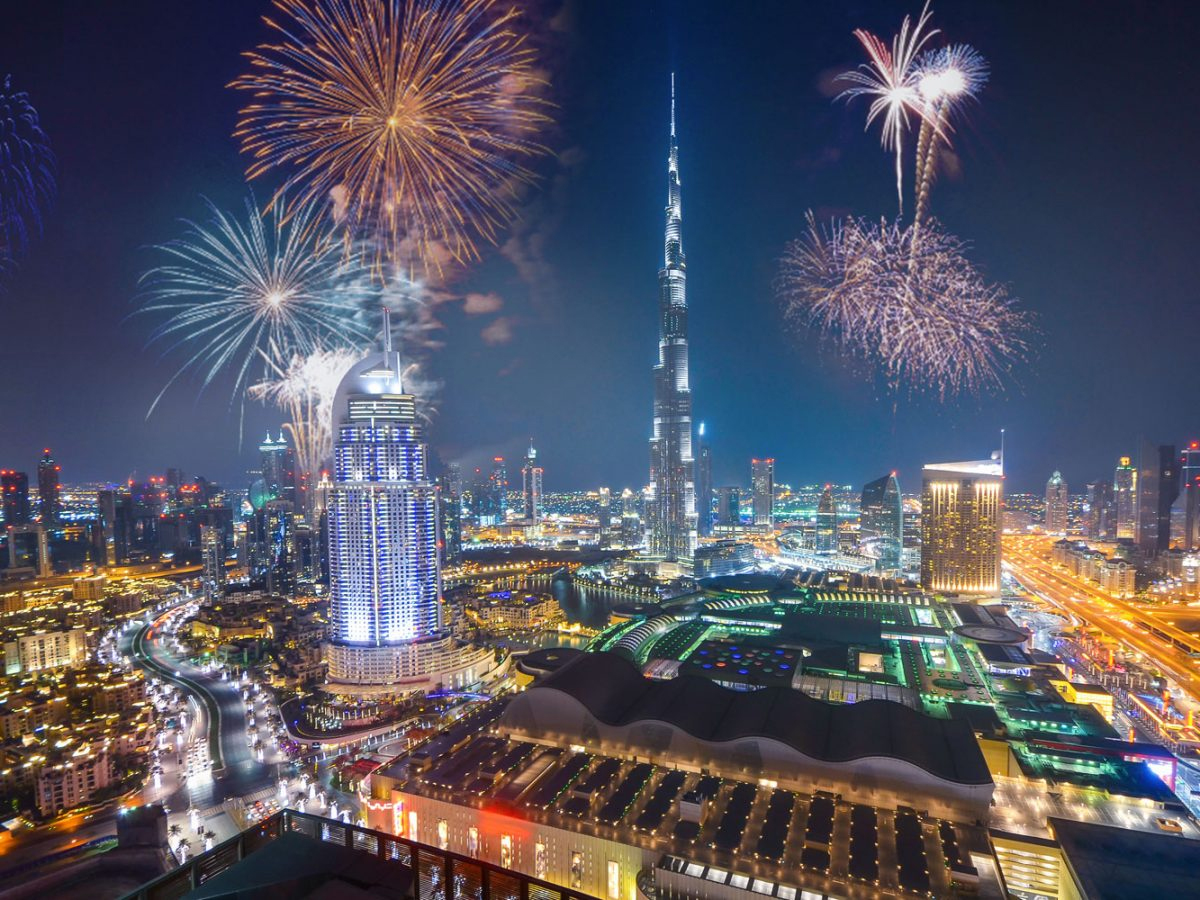 New Year's Eve Fireworks Dubai