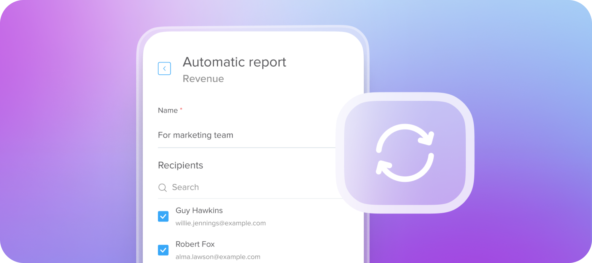 Automatic Reports