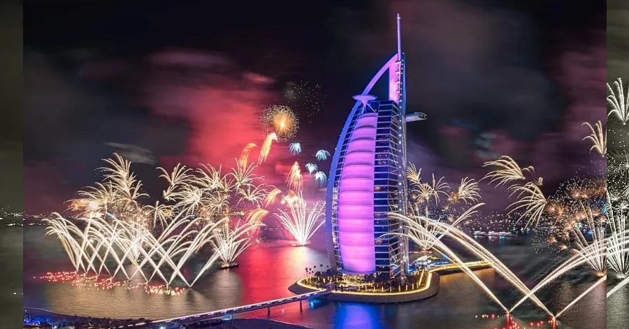 Burj Al Arab New Year’s Eve Fireworks Show