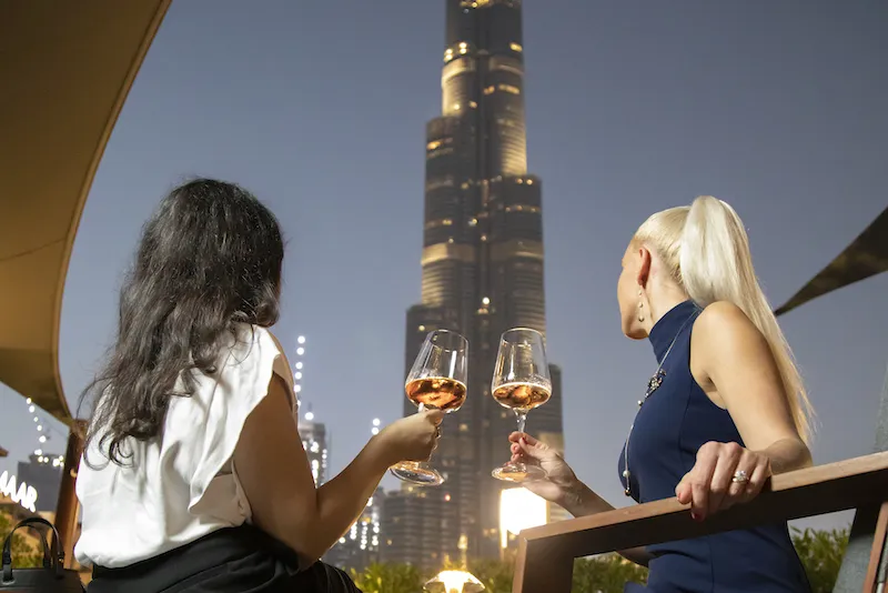 Dinner with Burj Khalifa View