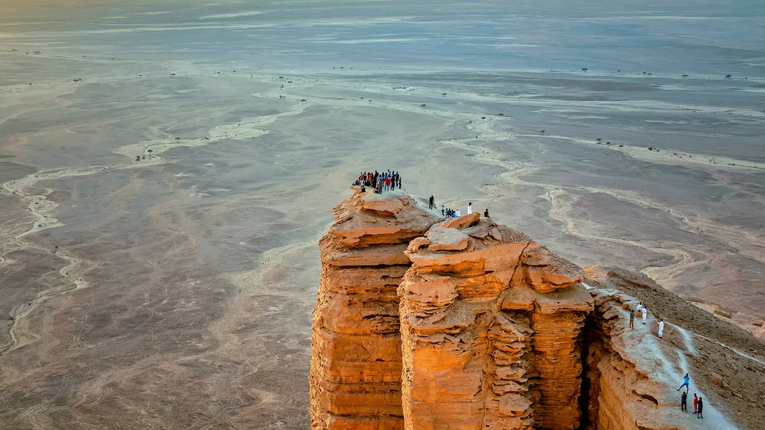 Edge of the world. Riyadh