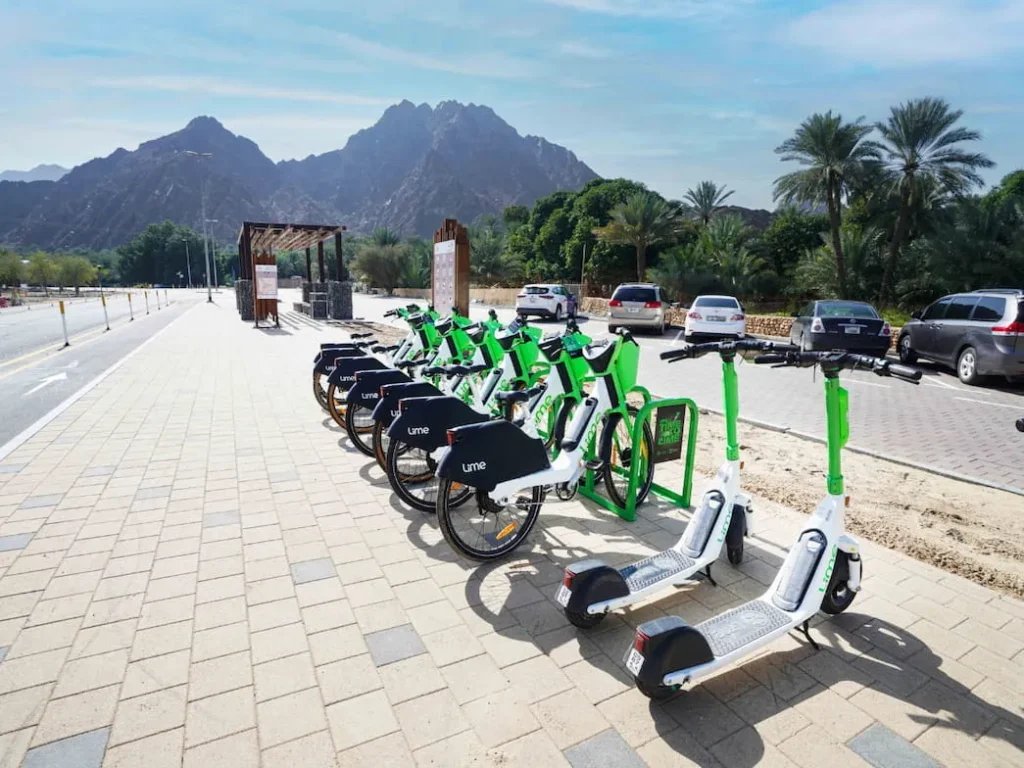 RTA Launches Bike And E-Scooter Renting Stations In Hatta