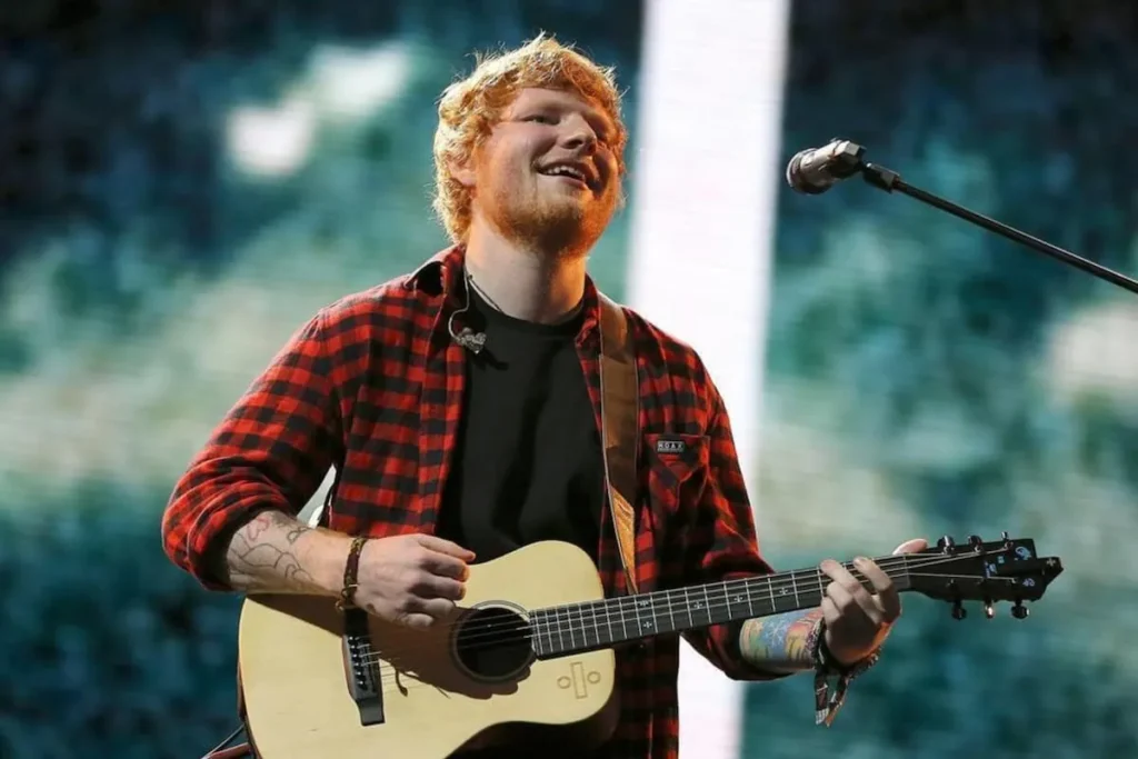 Ed Sheeran Performing In Dubai