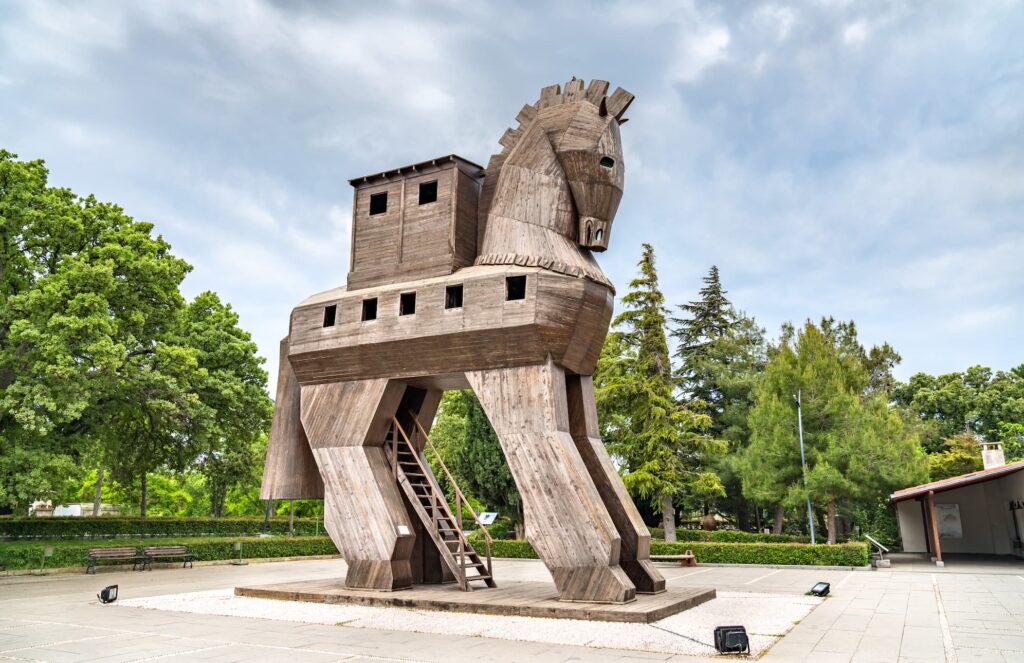 Trojan horse, Troy
