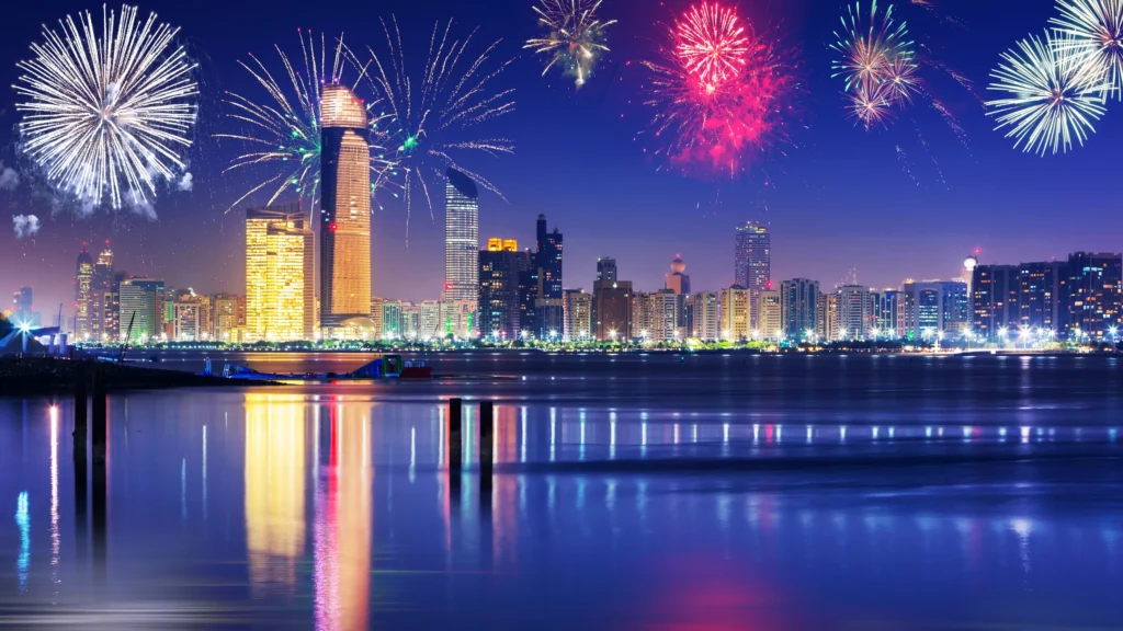 Abu Dhabi Fireworks