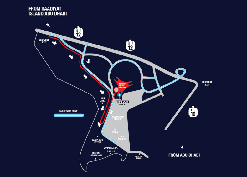 Etihad Park Map