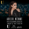 Abeer Nehme alongside with Qatar Philharmonic Orchestra