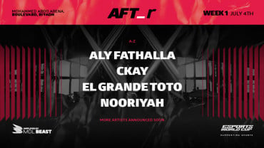 AFT_r - Week 1 presents Ckay, ElGrandeToto, Aly Fathalla and Nooriyah