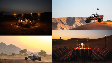 Private Dinner in the desert with optional Buggy Experience