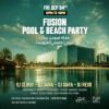 Soirée Fusion plage et piscine au The Art Hotel & Resort aux îles Amwaj