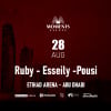 Ruby, Esseily, and Pousi in Abu Dhabi