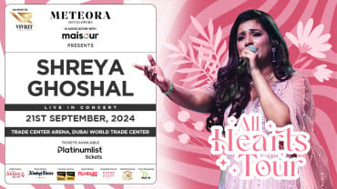 Shreya Ghoshal - Live In Concert 2024 at Trade Center Arena, Dubai World Trade Center